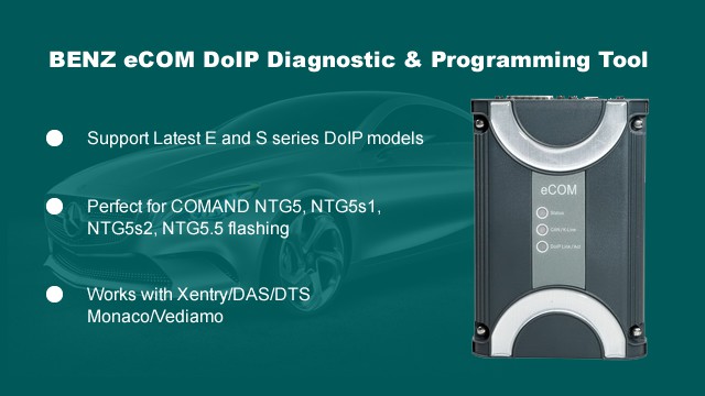 BENZ eCOM DoIP Diagnostic and Programming Tool